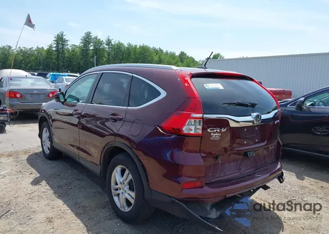 2016 Honda Cr-V Touring from USA, damaged, VIN 5J6RM4H96GL083832